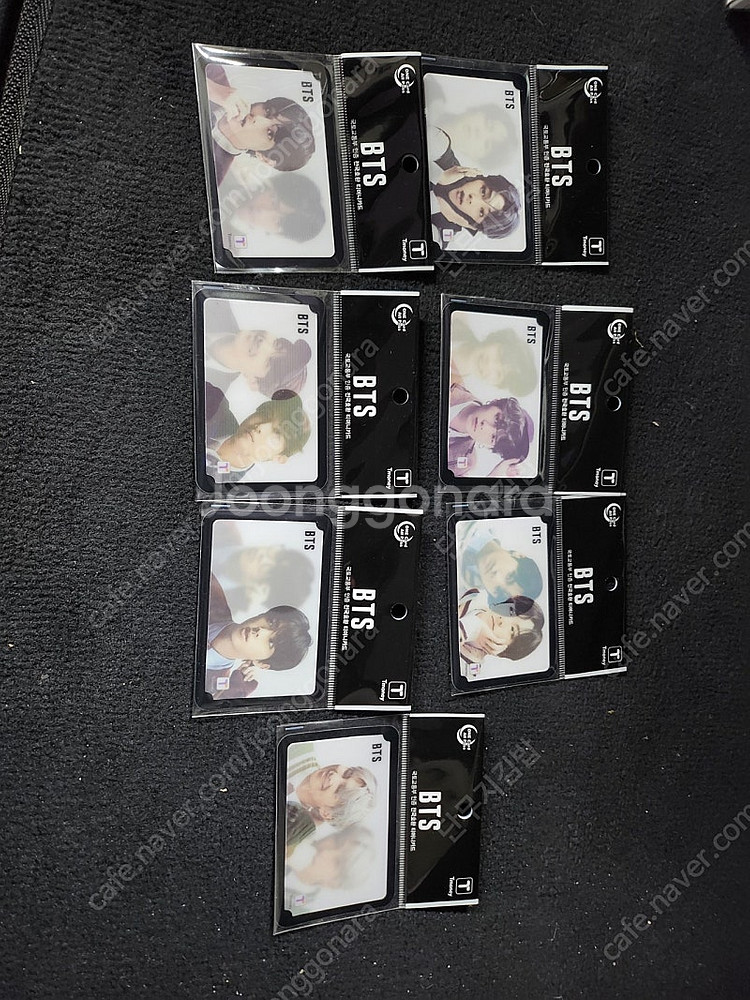 BTS 방탄소년단 티머니 교통카드 렌티큘러--0