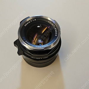 보이그랜더 녹턴 40mm f1.4 빈티지 sc vm마운트 + vm-z 어댑터 일괄 (니콘 유저용)