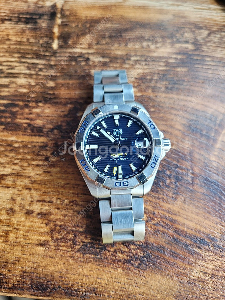 태그호이어 아쿠아레이서 300 41mm 스틸--1
