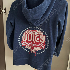 Juicy Couture 쥬시꾸뛰르 테리 소재 블루네이비 후드 집업