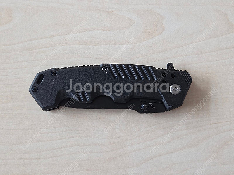 콜드스틸 블랙 세이블 전술 폴딩 나이프--3