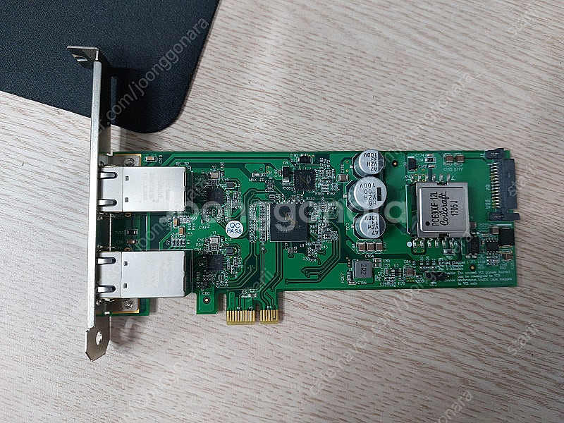 GEPX2-PCIE1XE301듀얼랜 POE카드--0