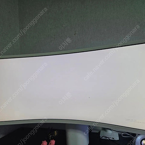 한성 tfg34q16wg 34인치 165hz wqhd hdr1000 화이트 와이드모니터