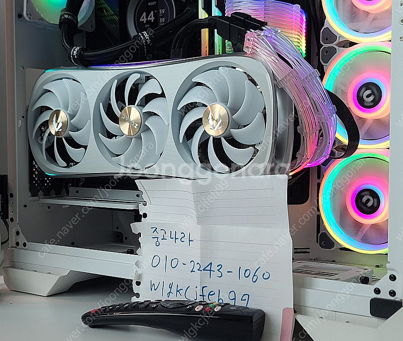 ZOTAC(조텍) RTX 4090 AIRO 화이트 팝니...--0
