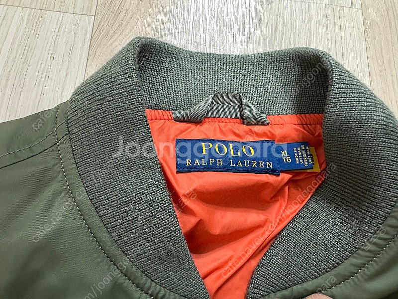 폴로 랄프로렌 MA-1 봄버 자켓(L-2B버전) XL 사이즈 판매합니다--1