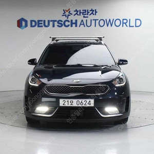 기아 니로 중고 니로 하이브리드 중고차 파란색 2017년식 1.6 하이브리드 프레스티지 중고자동차