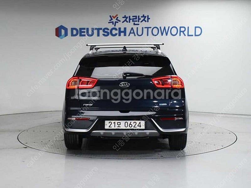 기아 니로 중고 니로 하이브리드 중고차 파란색 2017...--3