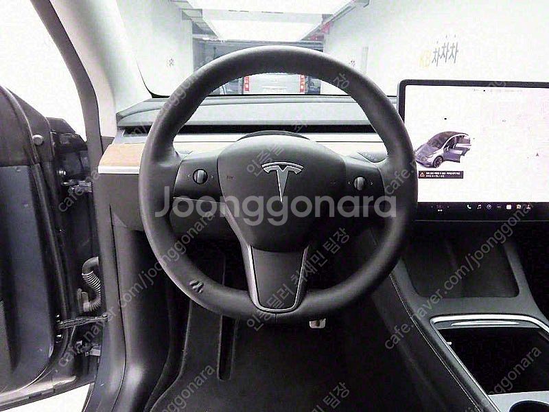 테슬라 모델 Y 중고 회색 2021년식 59,418km...--6