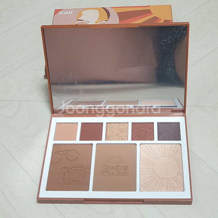 색조화장품 다목적 아이섀도우와 브론징 팔레트(미사용, ...--0