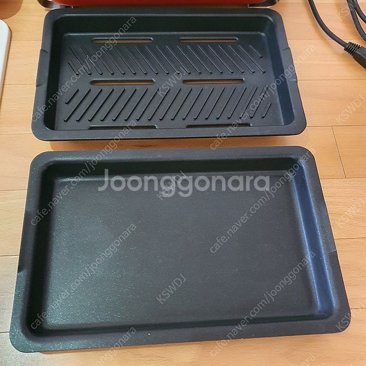 레꼴드 홈 바베큐 전기그릴 앤 전골팬 찜판 캠핑 홈파티...--5