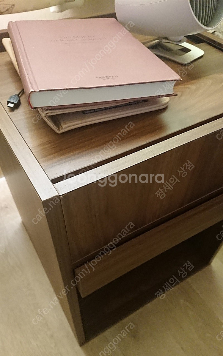 협탁 사이드 테이블 팔아요 (원목,일본산) (색상:짙은...--3