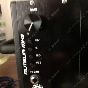 Black Lion Audio Auteur 500 프리앰프