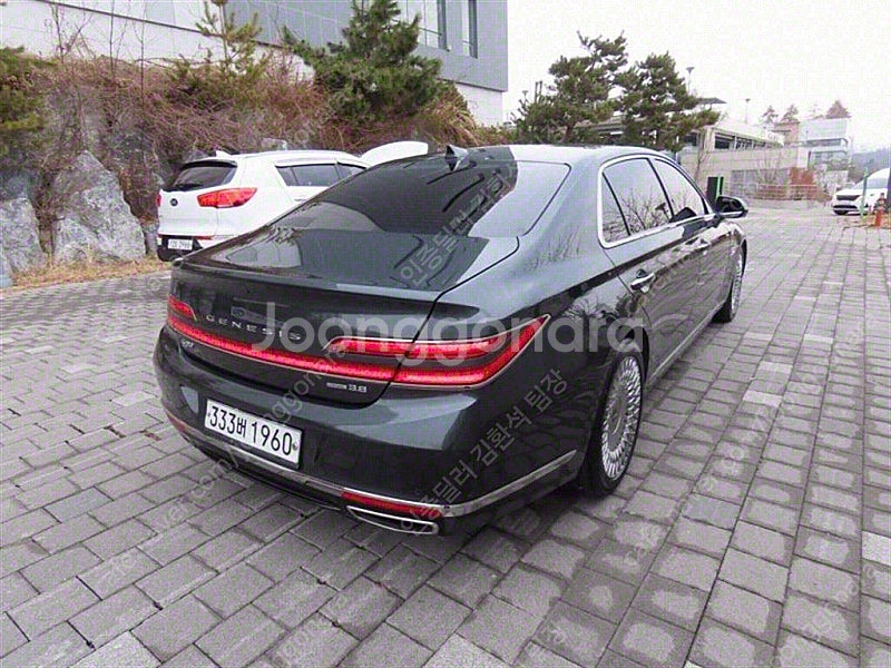 제네시스 G90 중고 제네시스 중고 가격 회색 2019...--3