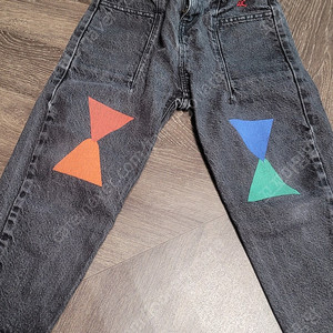 보보쇼츠 블랙 청바지