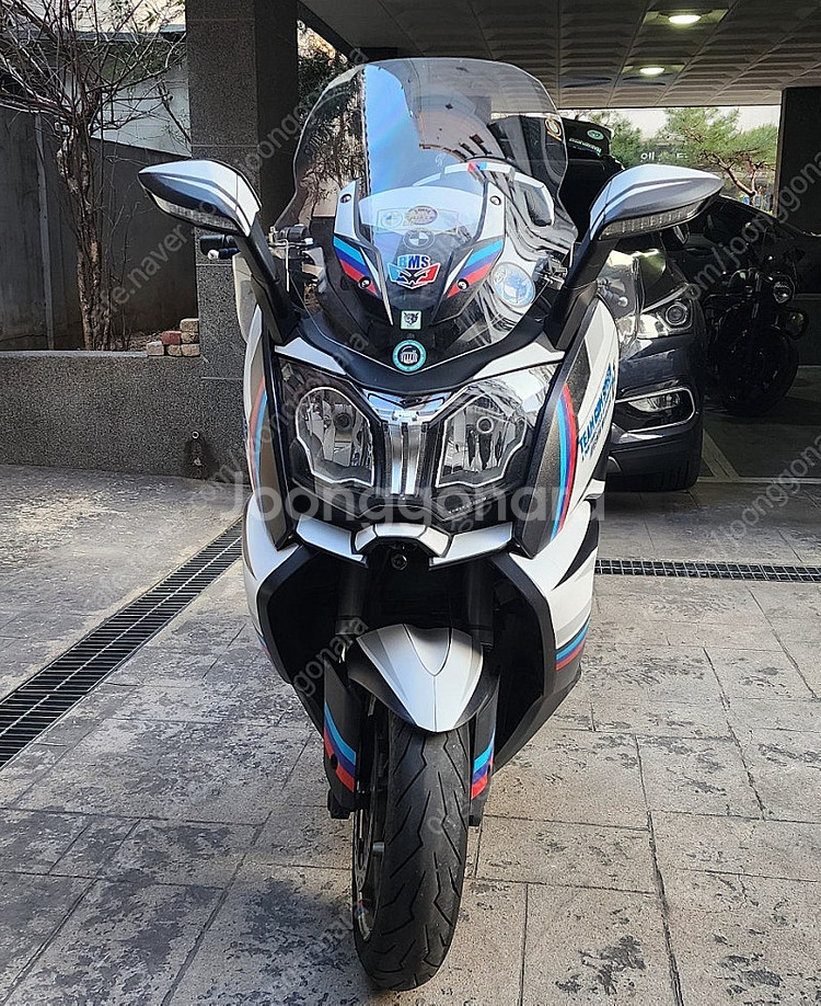 BMW C650GT 아크라, 방탄데칼, 순정탑박스--1