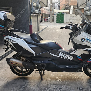 BMW C650GT 아크라, 방탄데칼, 순정탑박스