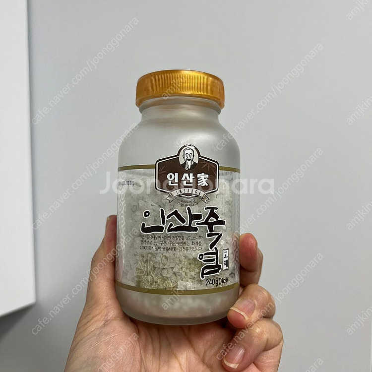 인산가 고체죽염 2/3 정도 남음--0