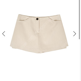 릴리코츠 포니 스커트 팬츠 베이지 S