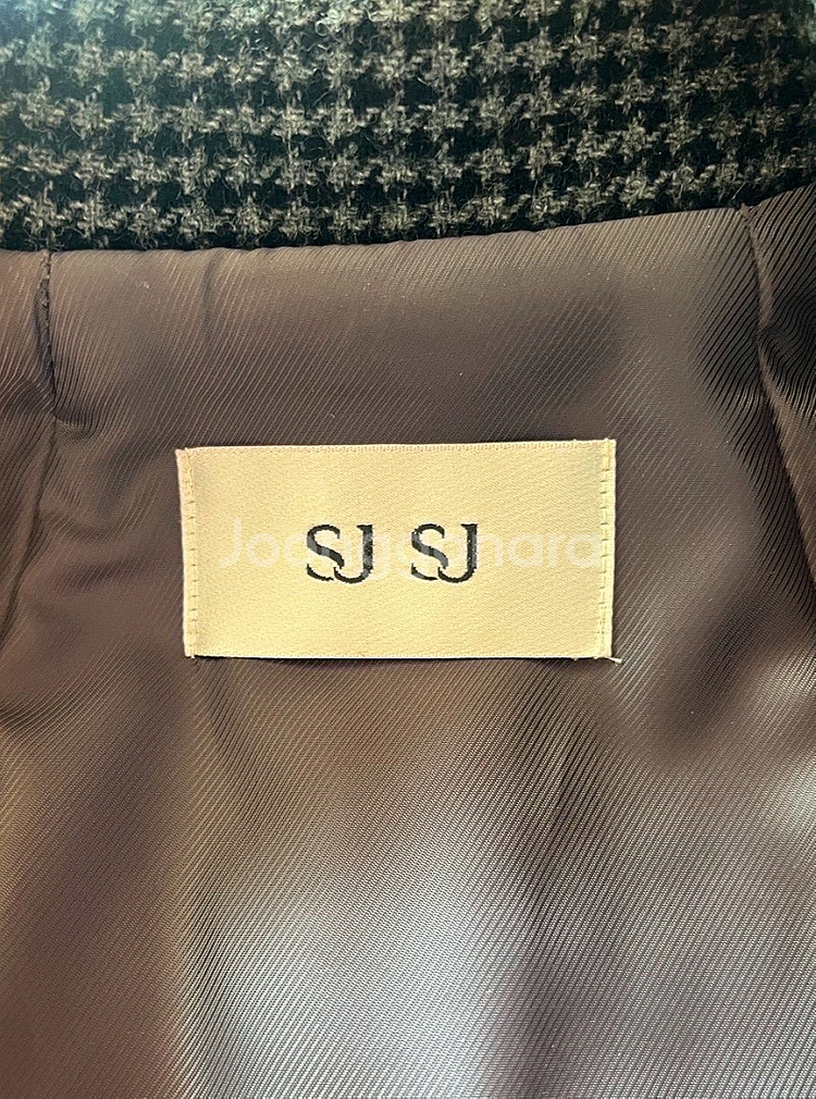 sjsj 체크코트--1