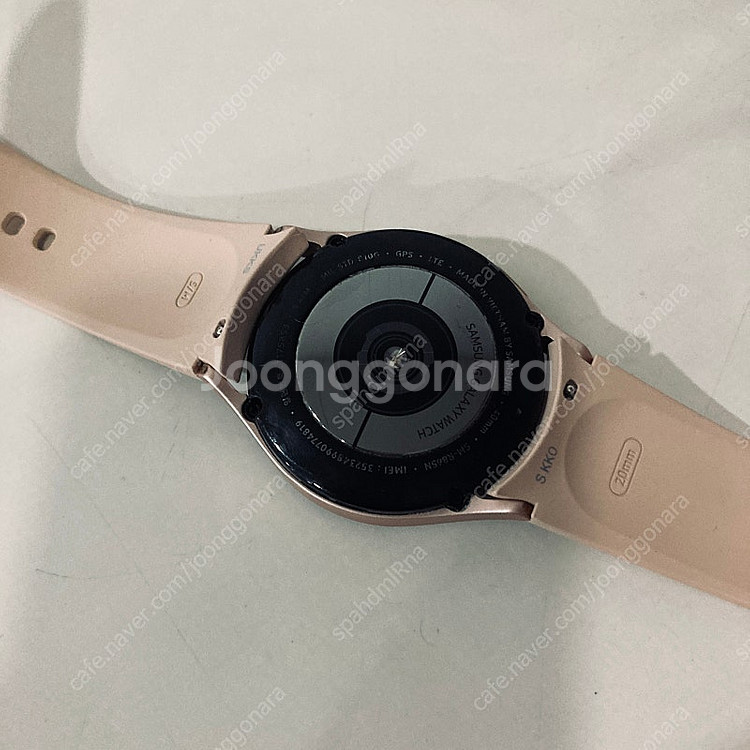 갤럭시 워치5 핑크골드 40MM S급 매우깨끗! 케이블...--4