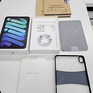 Apple 아이패드 mini 7세대 A17 Pro 128GB WIFI 국내 정품 (강화 유리 2장 케이스 포함) 팝니다