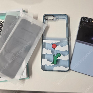 갤럭시Z플립6 256 블루색상 (케이스티파이케이스 포함)