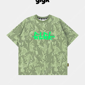 히로 glgk 샌드 카모 반팔 티셔츠 140