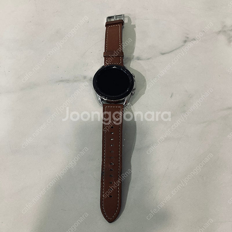 갤럭시 워치3 실버 45MM S급 매우깨끗 케이블 포함...--1