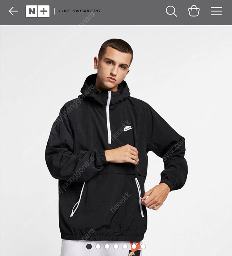 나이키 아노락 바람막이 판매합니다--2