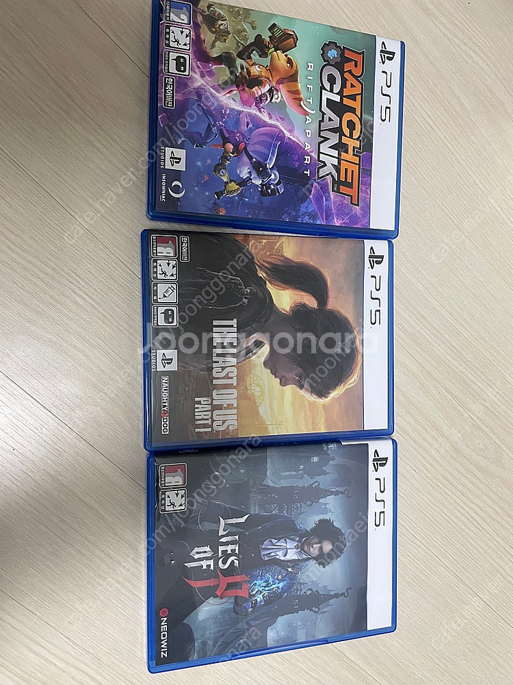 PS5 게임 모음 (라쳇, 라스트오브어스, P의거짓)--0