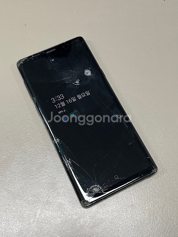 갤럭시노트9 블랙 128G 가성비 단말기 게임용 서브용...--5
