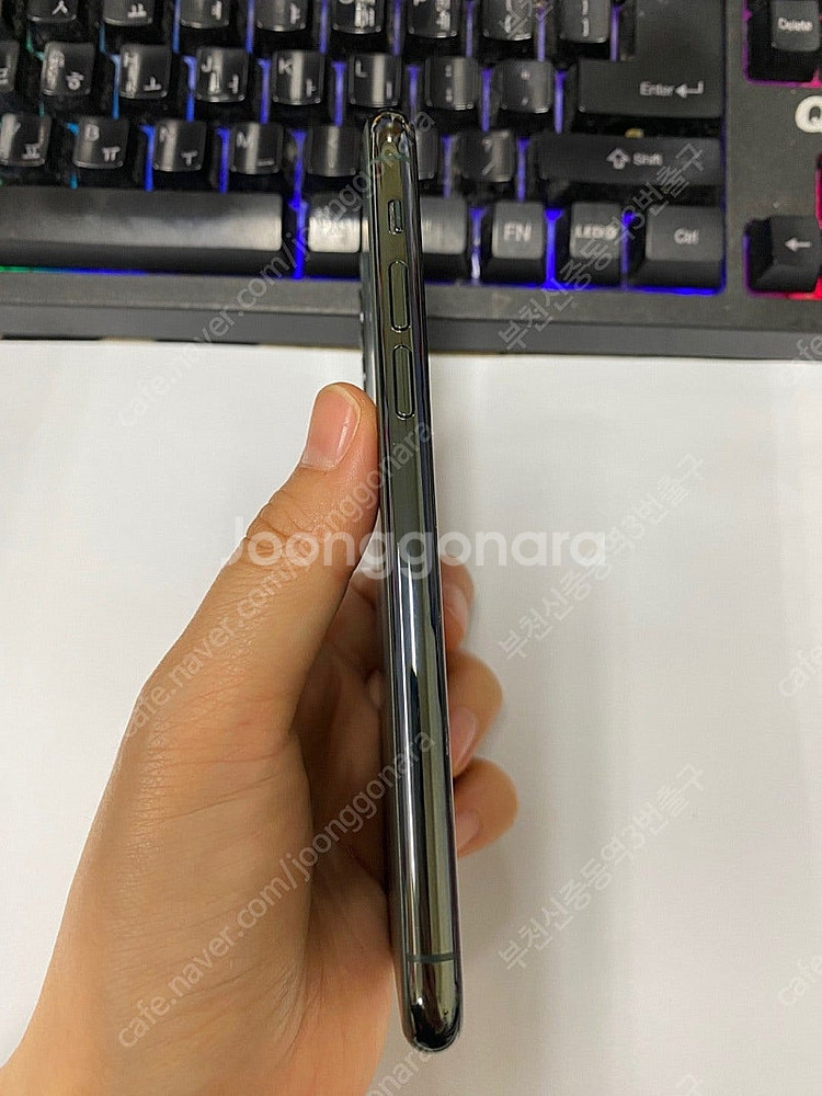 198100 아이폰11프로 그린 외관깔끔 64GB 무잔...--4