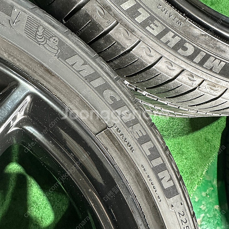 제네시스 G70 19인치 유광 블랙 도색 복원 휠타이어...--7