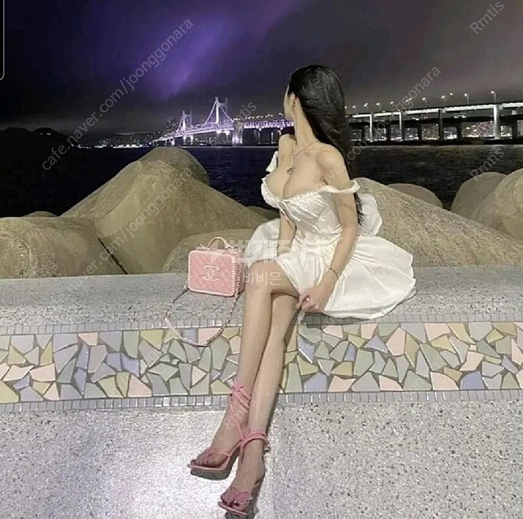 라비수 러브팅커벨 레이스업 원피스 이미지