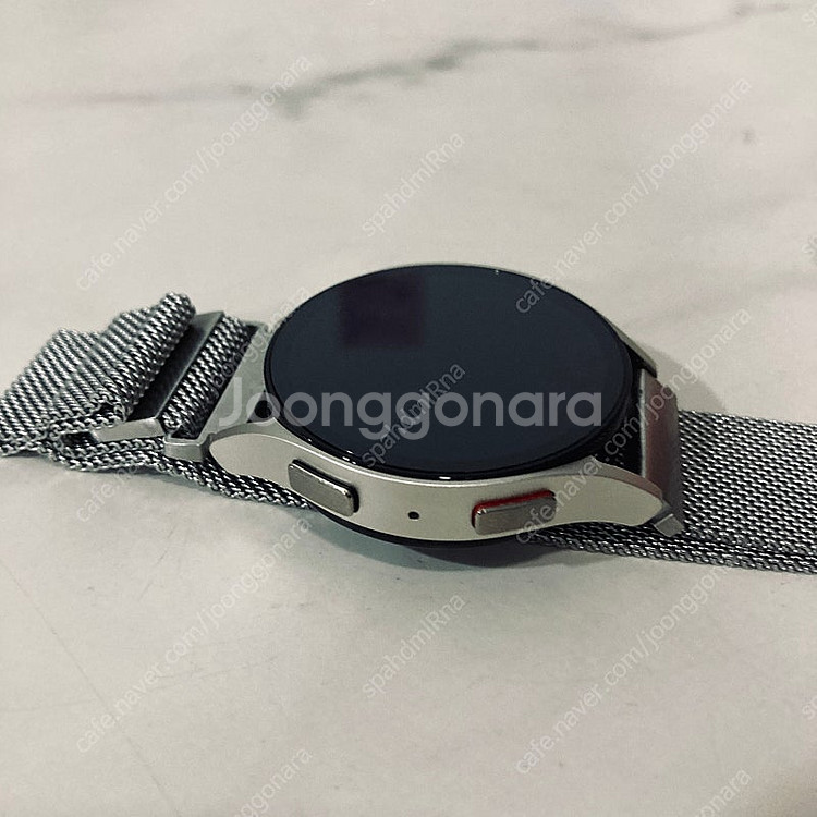 갤럭시 워치6 골드 40MM S급 매우깨끗! 케이블포함...--3