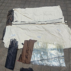 오크돔L,신형 베스티블(우레탄창 포함), K타프(폴대포함)