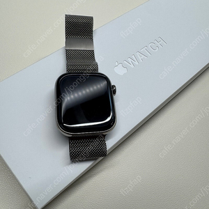 애플워치10 네츄럴 티타늄 42mm 셀룰러