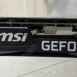 Msi RTX 3060 (보증기간26.03) 판매합니다.