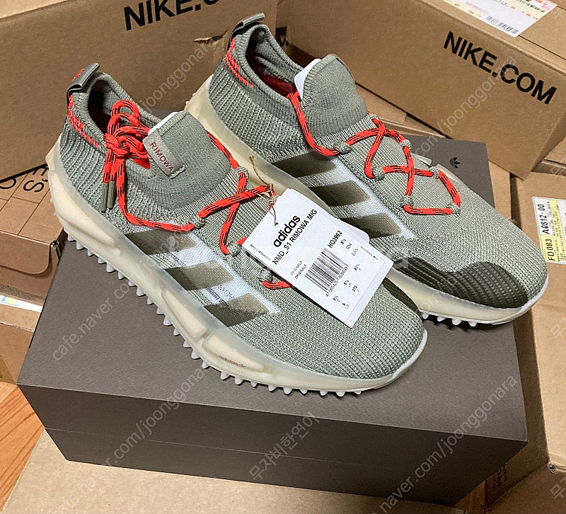 아디다스 x 리모와 NMD S1 미그 테그 베이지--2