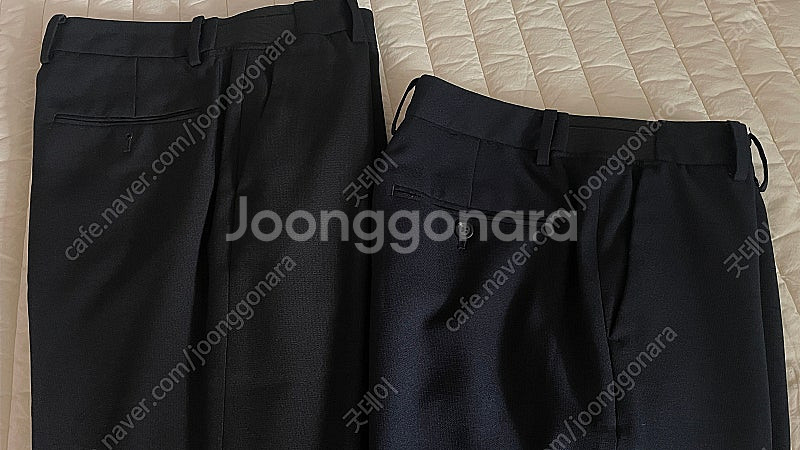 클라이드앤 슬렉스 정장 팬츠 미사용품 2벌 일괄--1