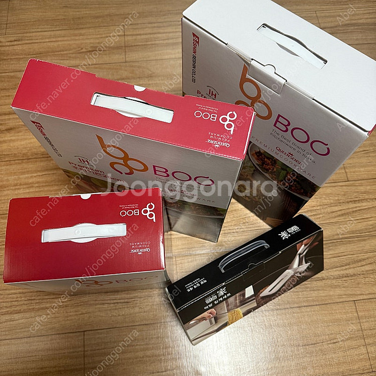 세신 퀸센스 후라이팬, 냄비, 집게 세트 팔아요 (미개봉)--0