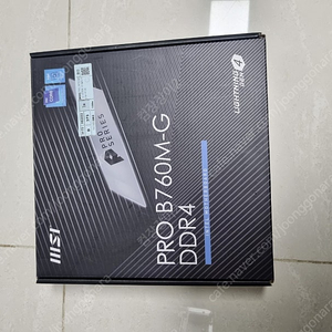 MSI PRO B760M-G DDR4 메인보드 보증남아있음 택포10만