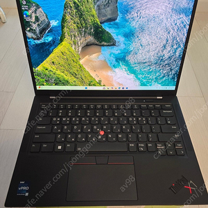 [대구/택배] ThinkPad X1 Carbon Gen 11 5G 21HMS00T00 노트북 판매합니다