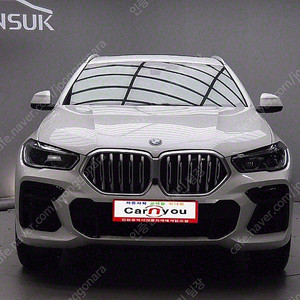 BMW X6 중고차 할부 개인사업자 차량구매 수입중고차 흰색 2022년식 25,158km xDrive 40i M 스포츠 중고차카페