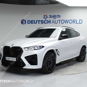 BMW X6 중고 X6 중고 흰색 2024년식 6,515km 4.4 컴페티션 개인사업자 차량구매
