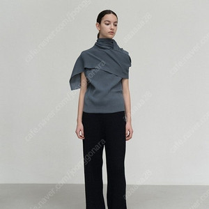 르917 COTTON BLEND KNIT TOP SET(블루)