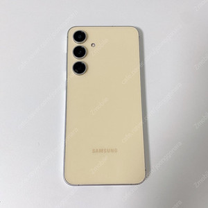 S급 갤럭시S24FE 옐로우 256기가 무잔상 중고폰