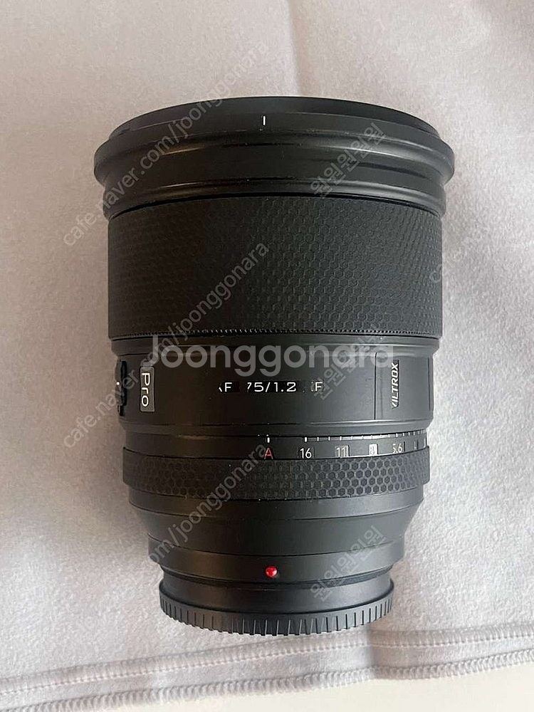빌트록스 75mm 1.2 후지X마운트 팝니다--0