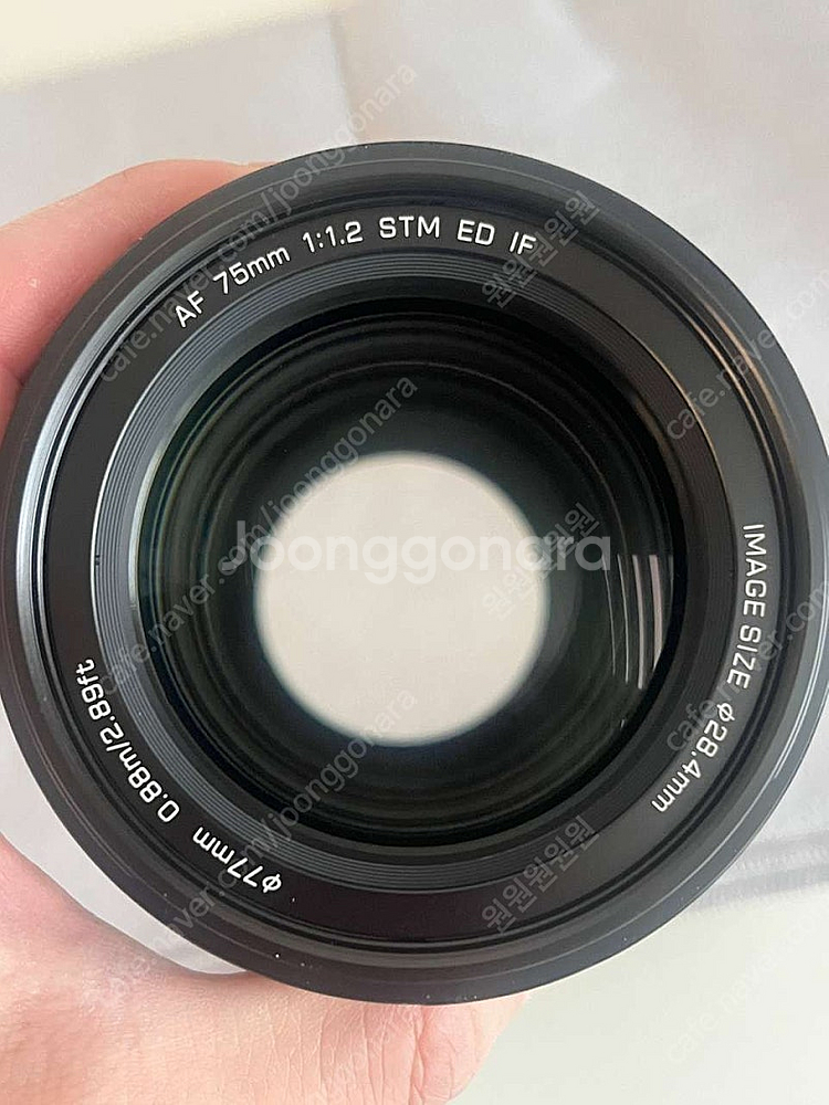 빌트록스 75mm 1.2 후지X마운트 팝니다--4