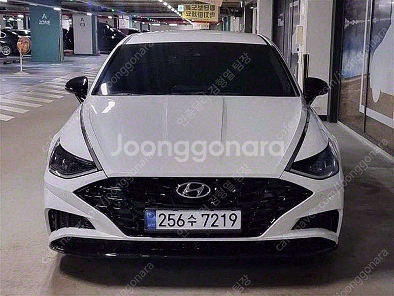 소나타 중고 쏘나타 DN8 중고차 쏘나타 중고차 흰색 ...--2